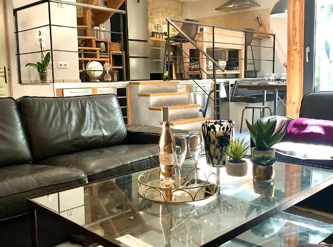 Magnifique Loft Appartement Chalet Climatise Buttes Chaumont