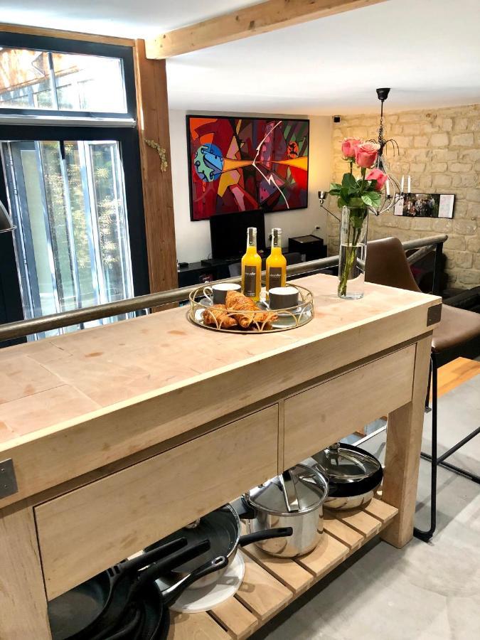 Apartment Magnifique Loft Climatise Buttes Chaumont Paris